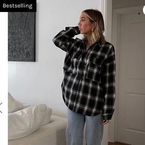 Fireside plaid flannel from 12th tribe